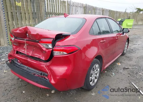 2020 Toyota Corolla Le from USA, damaged, VIN JTDEPRAE1LJ040960